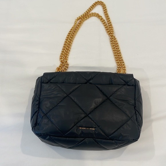 New with tags! Charles and Keith nylon puffy bag - Picture 2 of 7